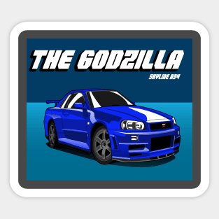 "The Godzilla" Sticker